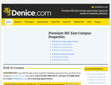 Tablet Screenshot of denice.com